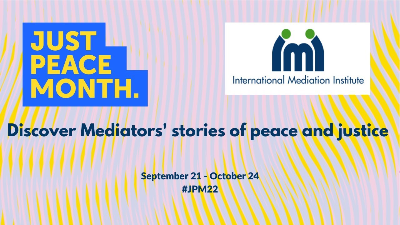 Just Peace Month - "Hope in Times of Adversity" - Mark Appel